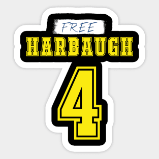 Free Harbaugh Sticker